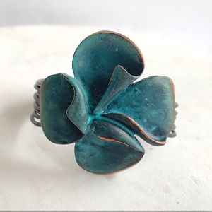 Robert Lee Morris SOHO Flower Statement Bracelet